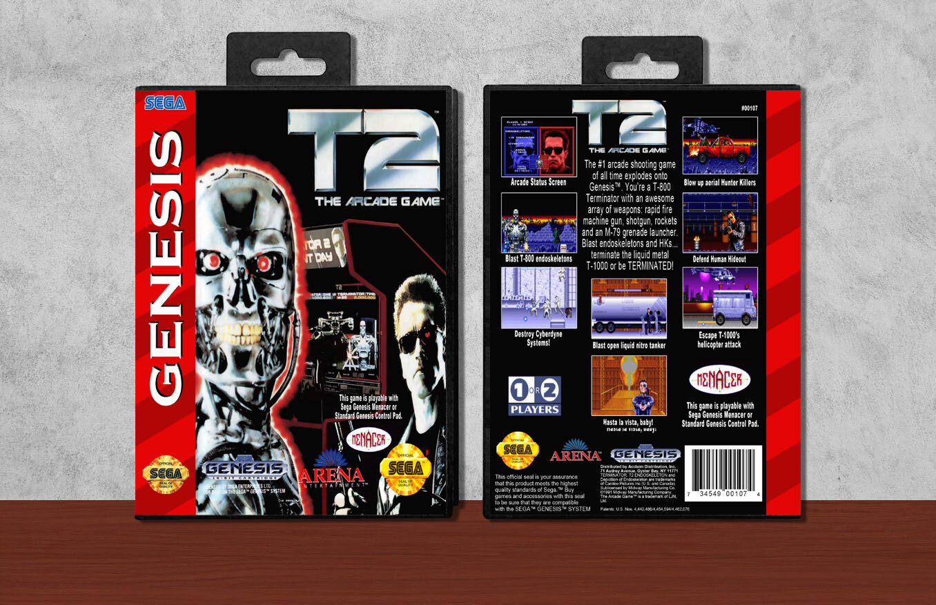 T2: The Arcade Game, Case Color: Black