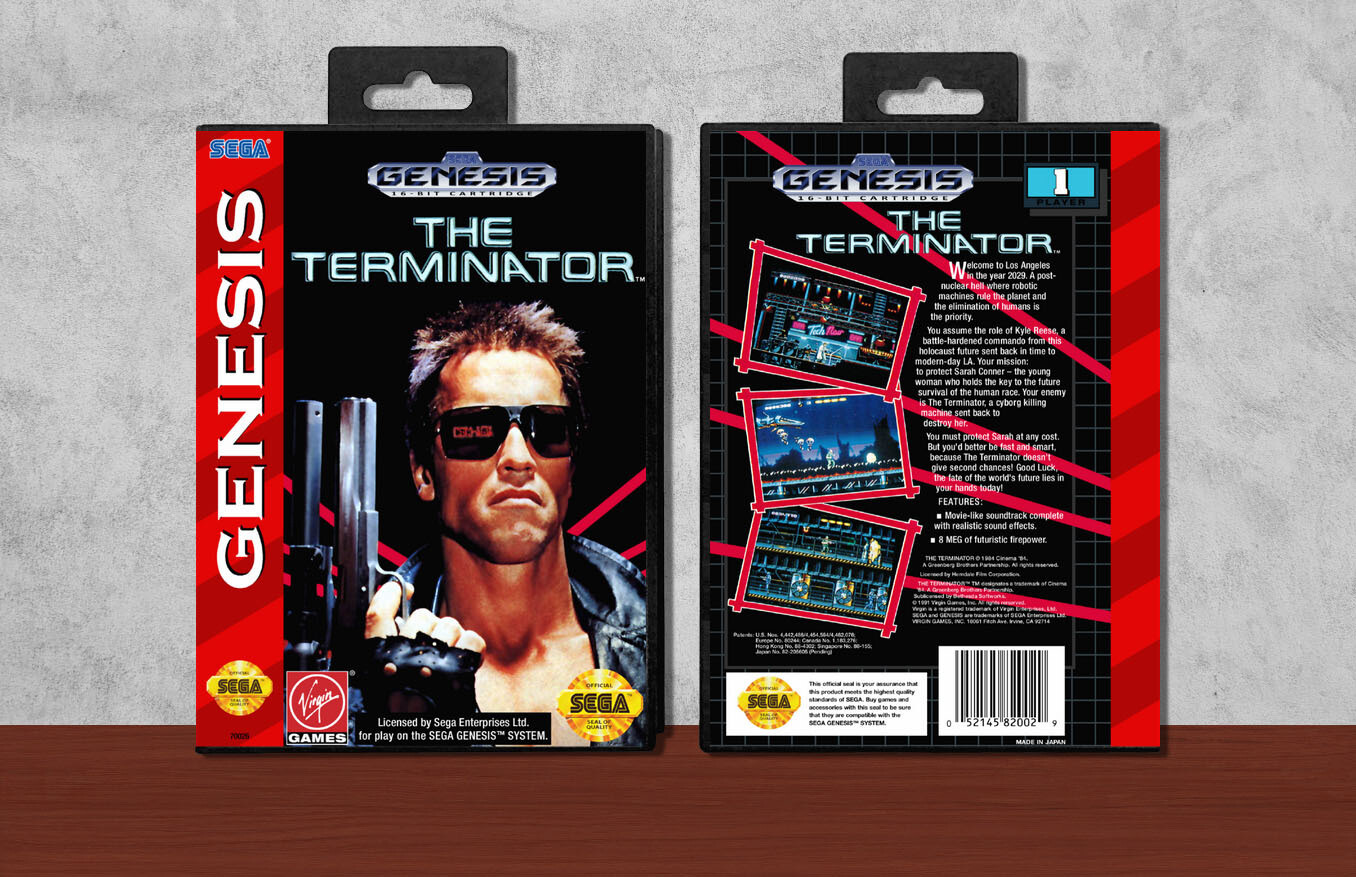 The Terminator, Case Color: Black