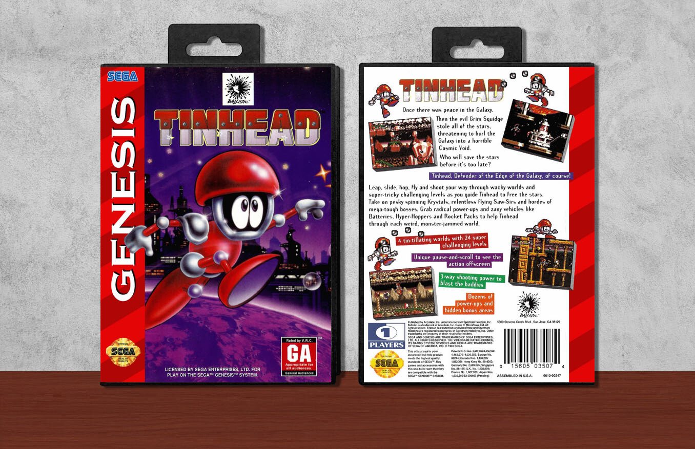 Tinhead, Case Color: Black