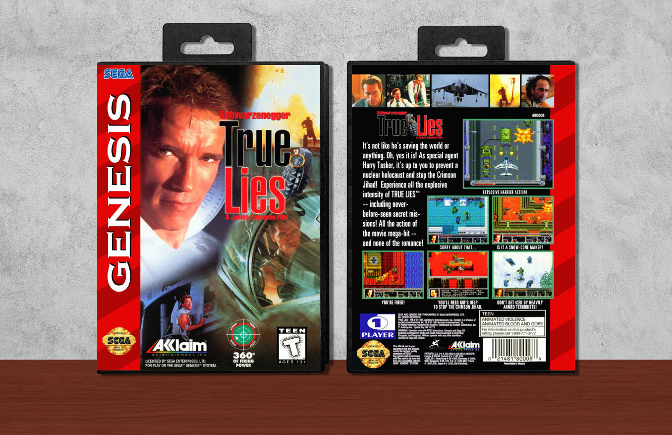 True Lies, Case Color: Black