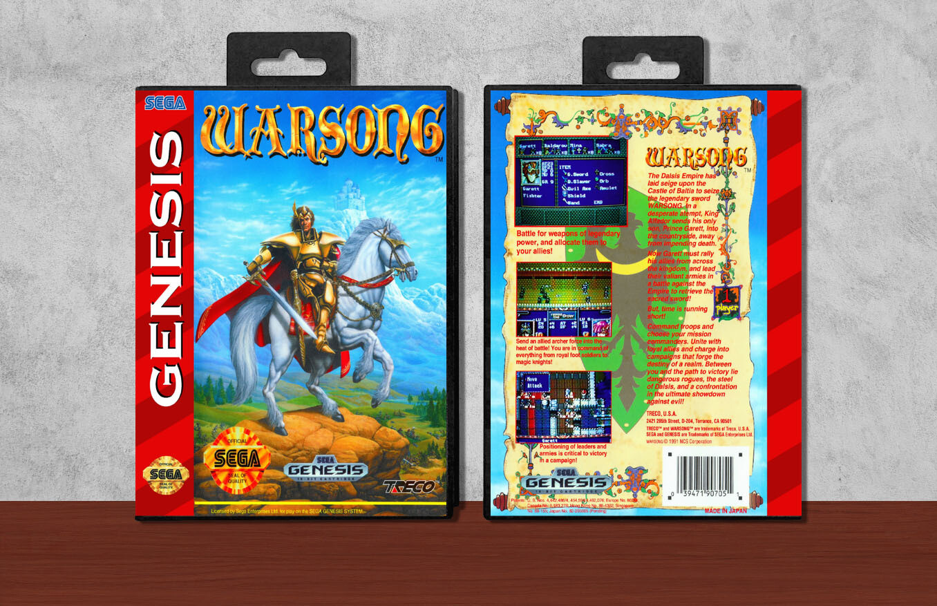 Warsong, Case Color: Black