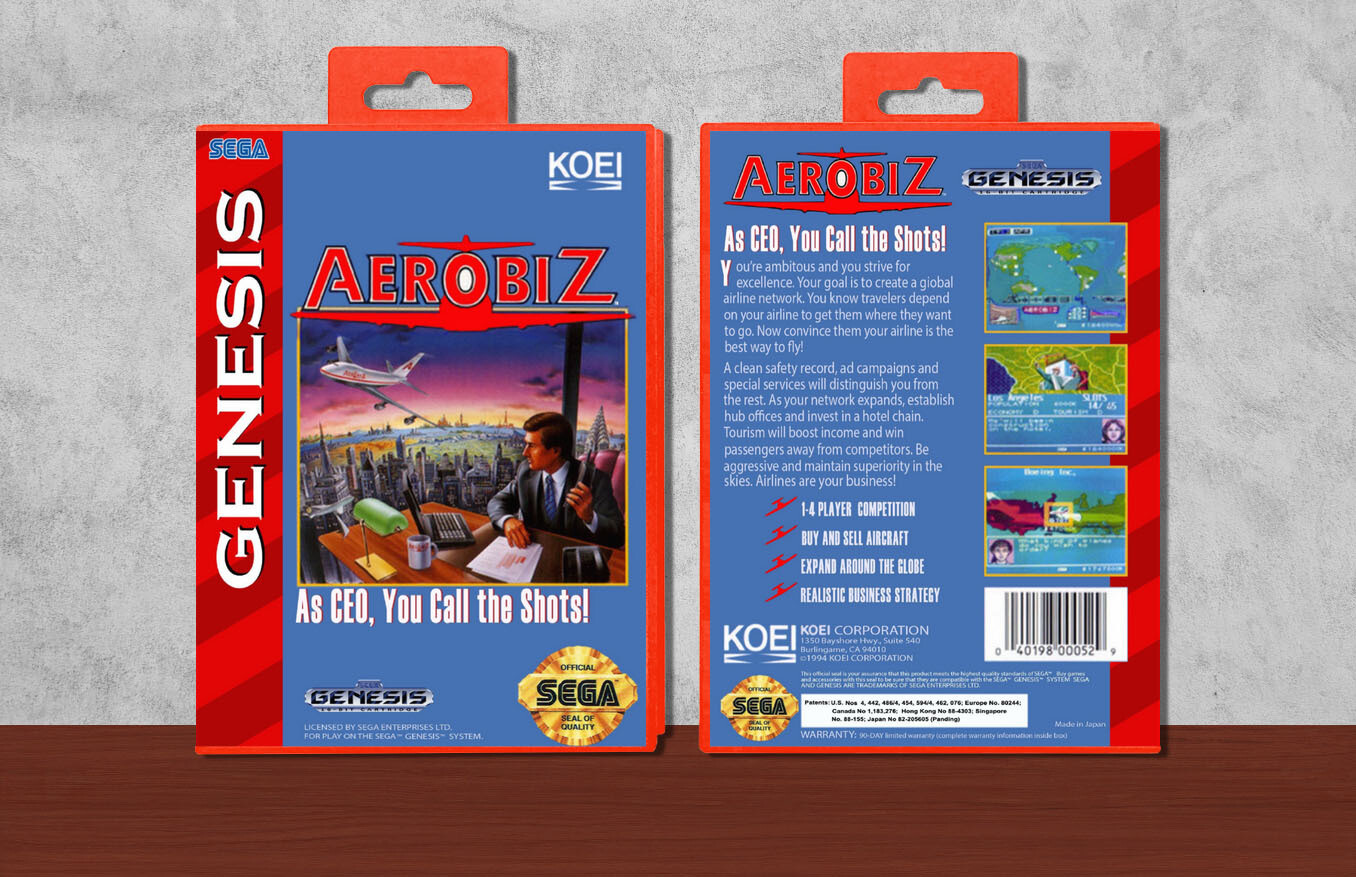 Aerobiz, Case Color: Red