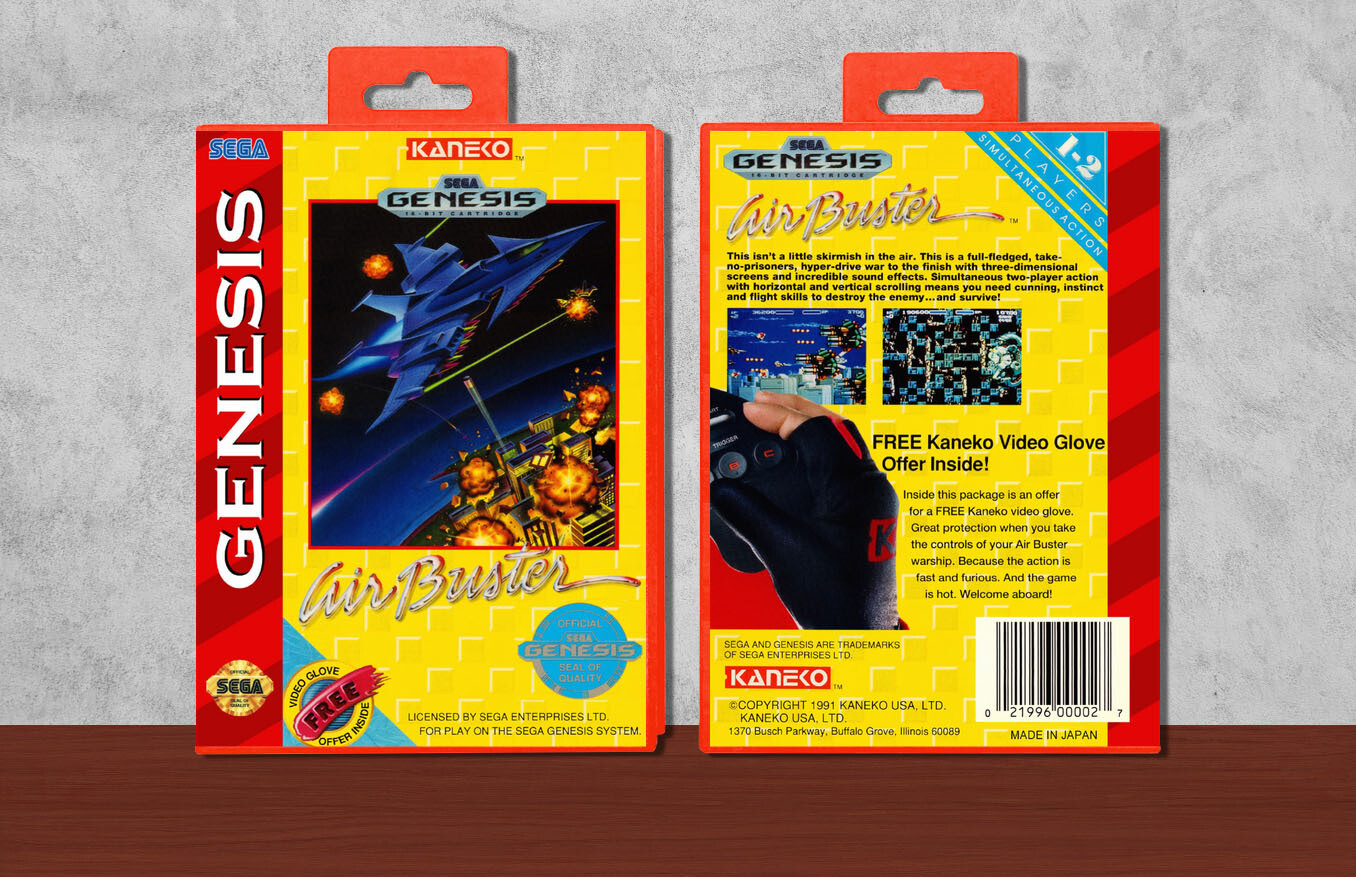 Air Buster, Case Color: Red