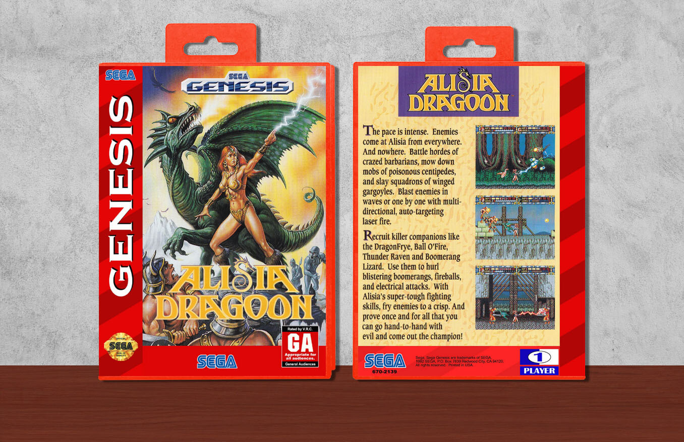 Alisia Dragoon, Case Color: Red