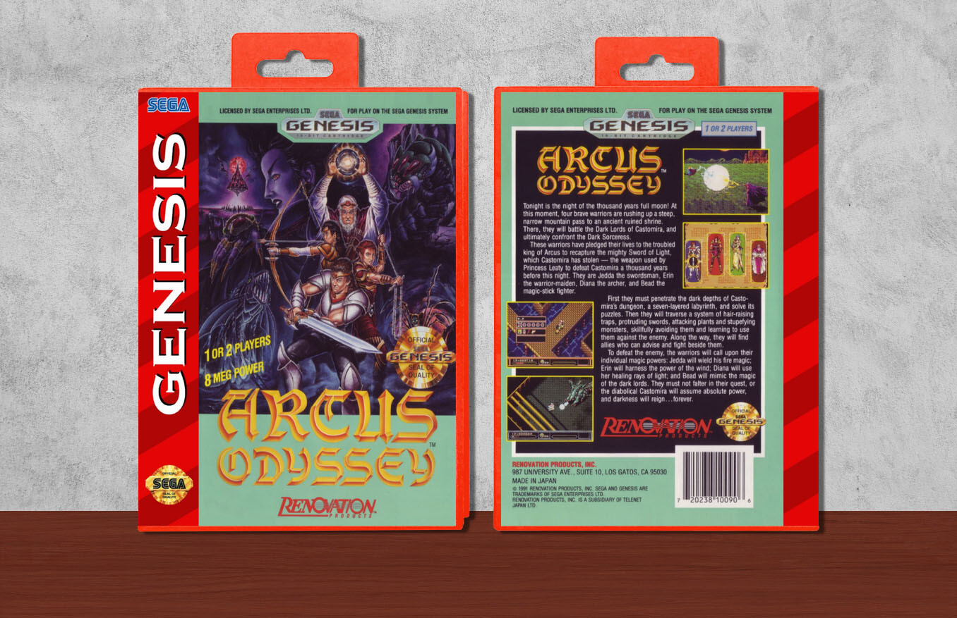 Arcus Odyssey, Case Color: Red