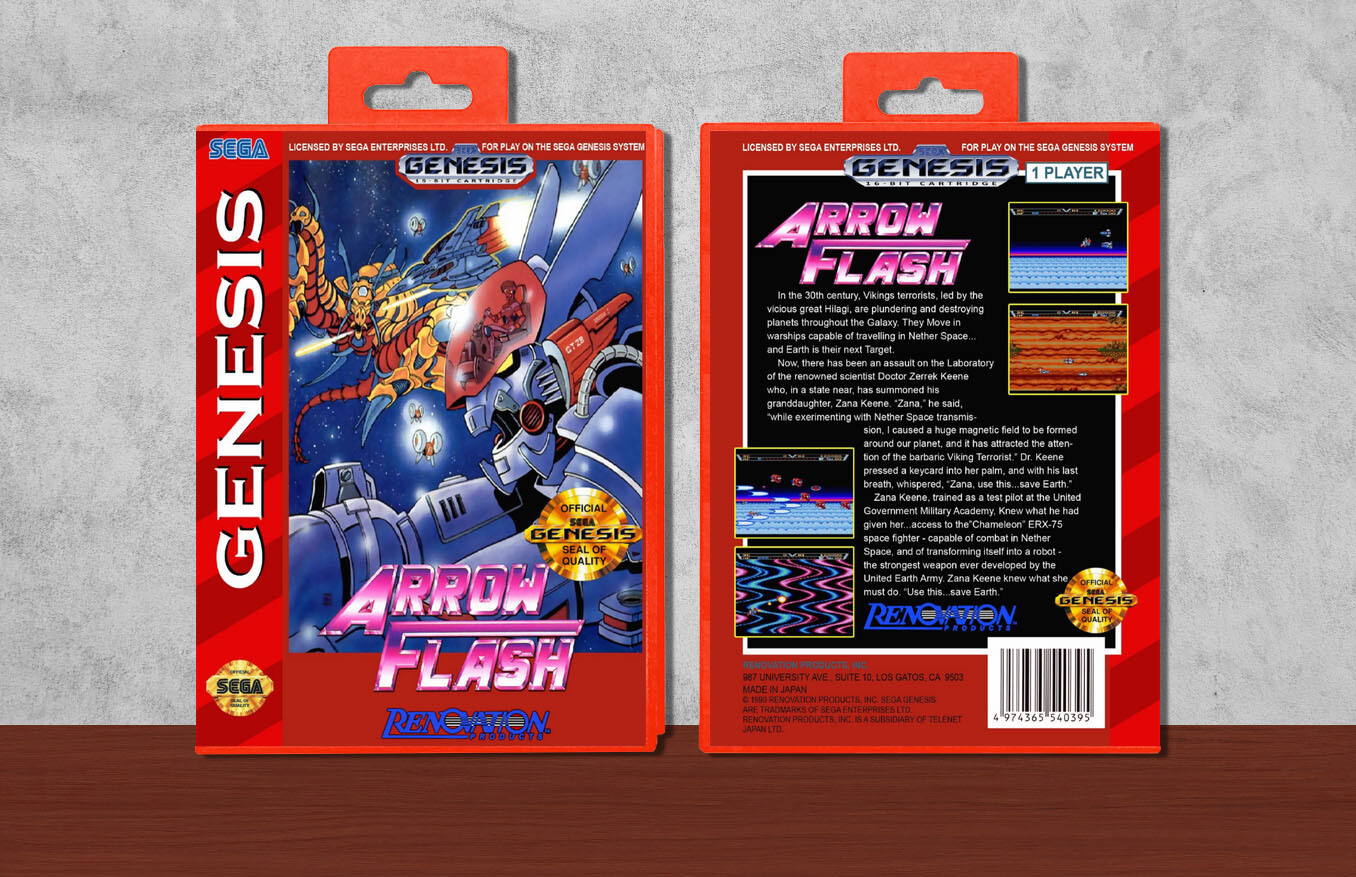 Arrow Flash, Case Color: Red