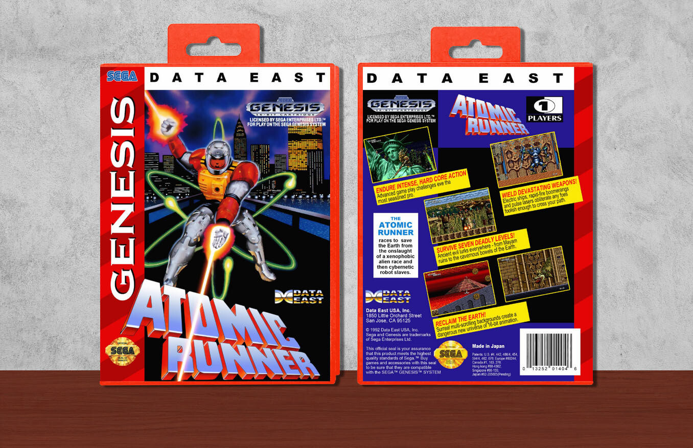 Atomic Runner, Case Color: Red