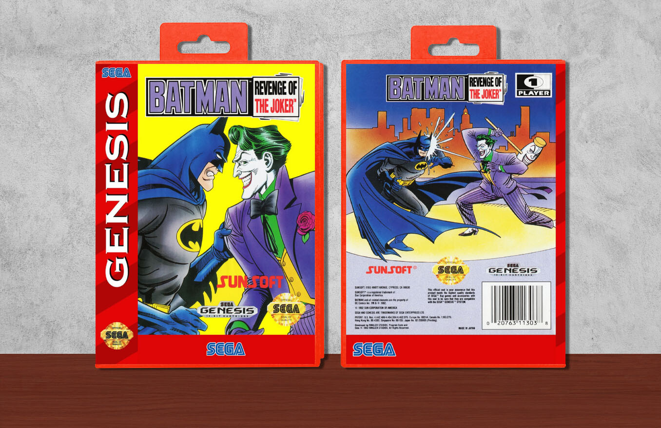 Batman: Revenge of the Joker, Case Color: Red