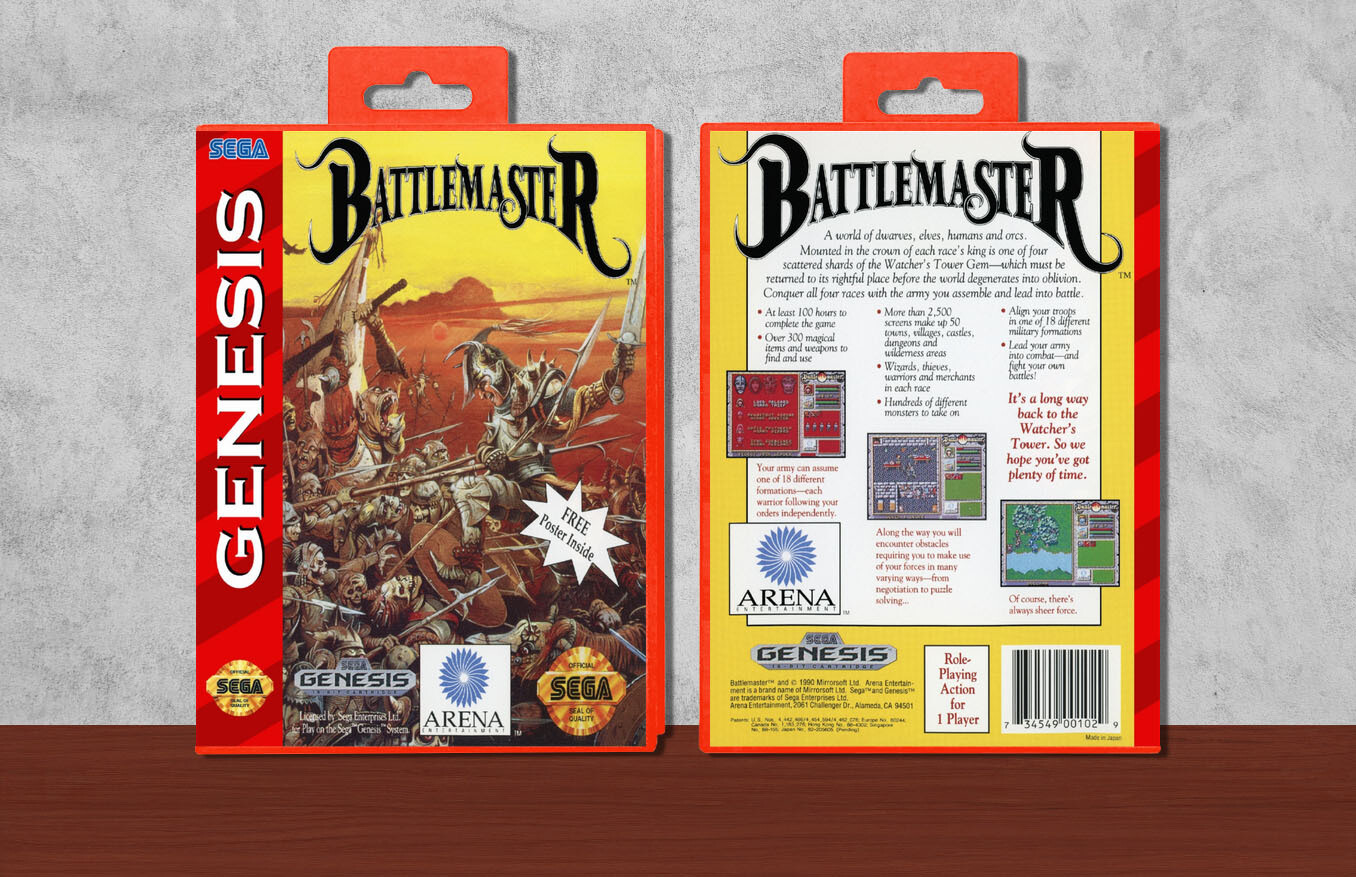 BattleMaster, Case Color: Red