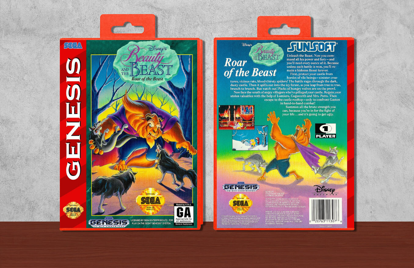 Beauty &amp; The Beast: Roar of the Beast, Case Color: Red