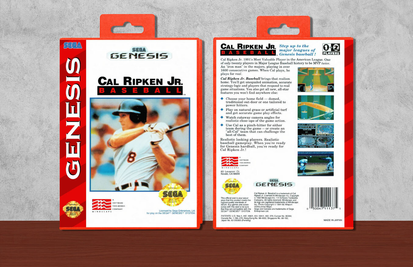 Cal Ripken Jr. Baseball, Case Color: Red