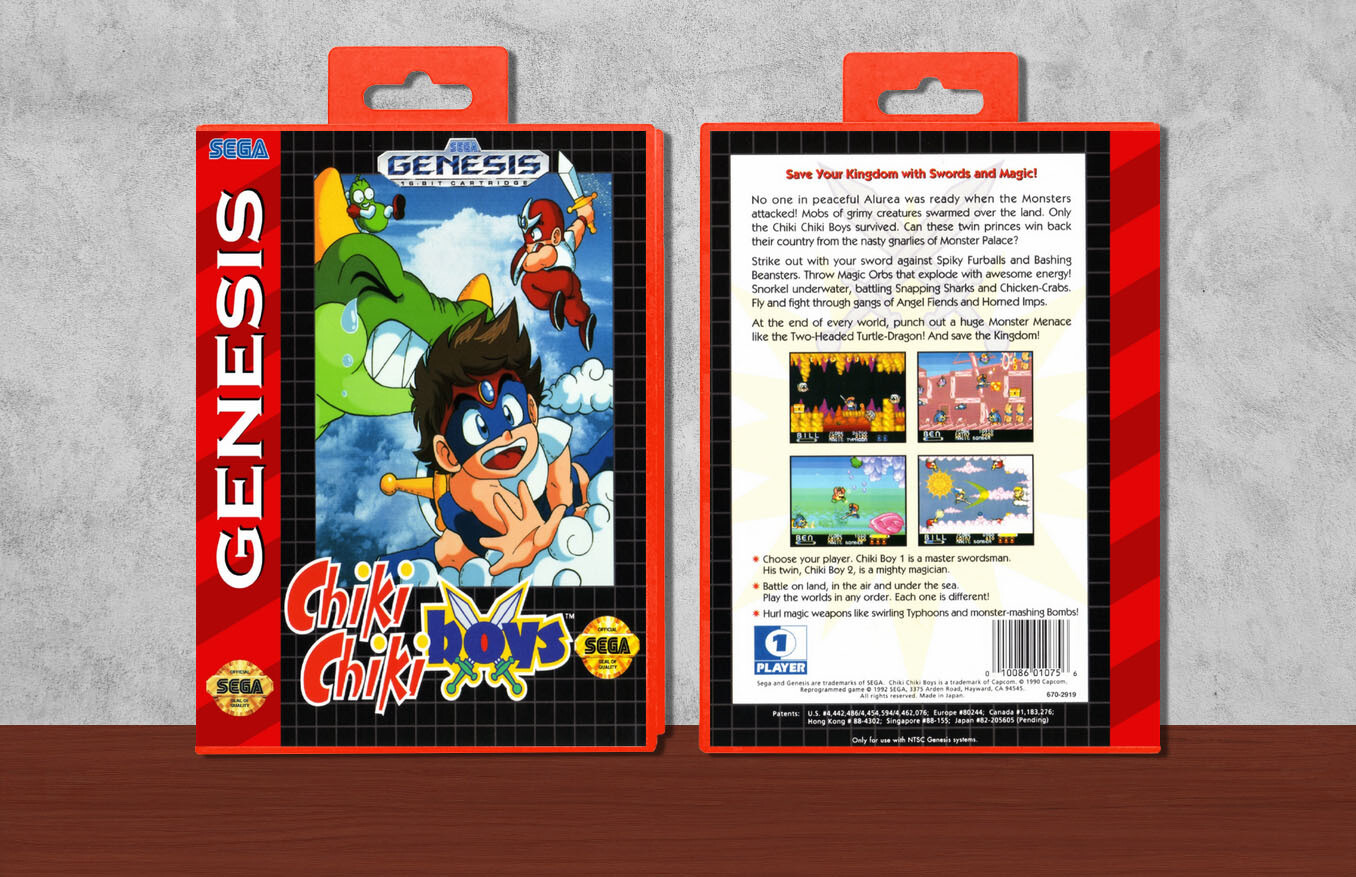 Chiki Chiki Boys, Case Color: Red