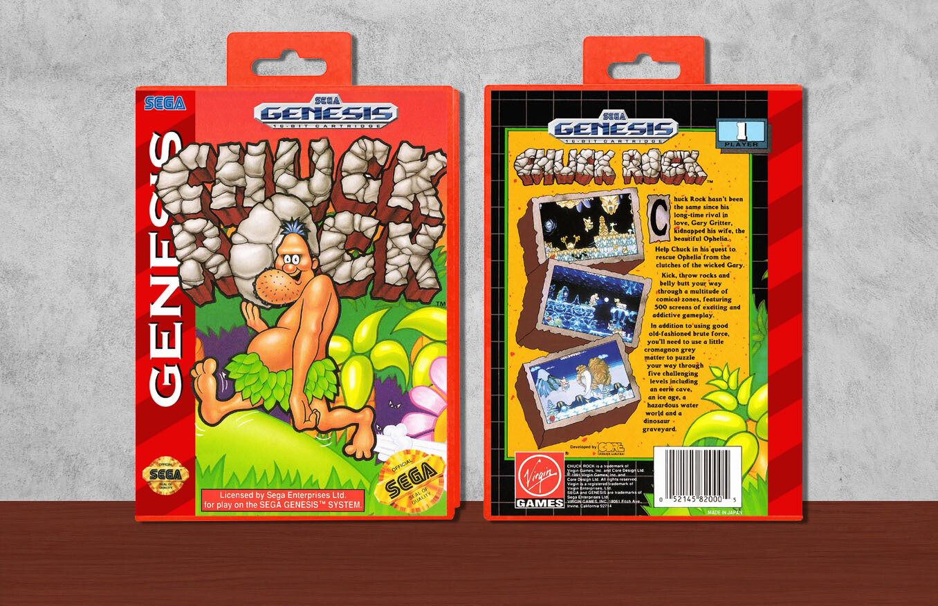 Chuck Rock, Case Color: Red