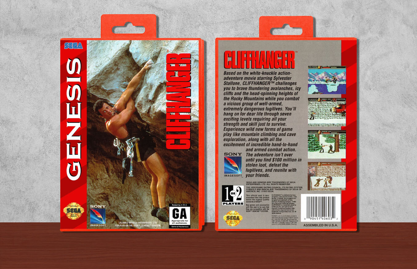 Cliffhanger, Case Color: Red