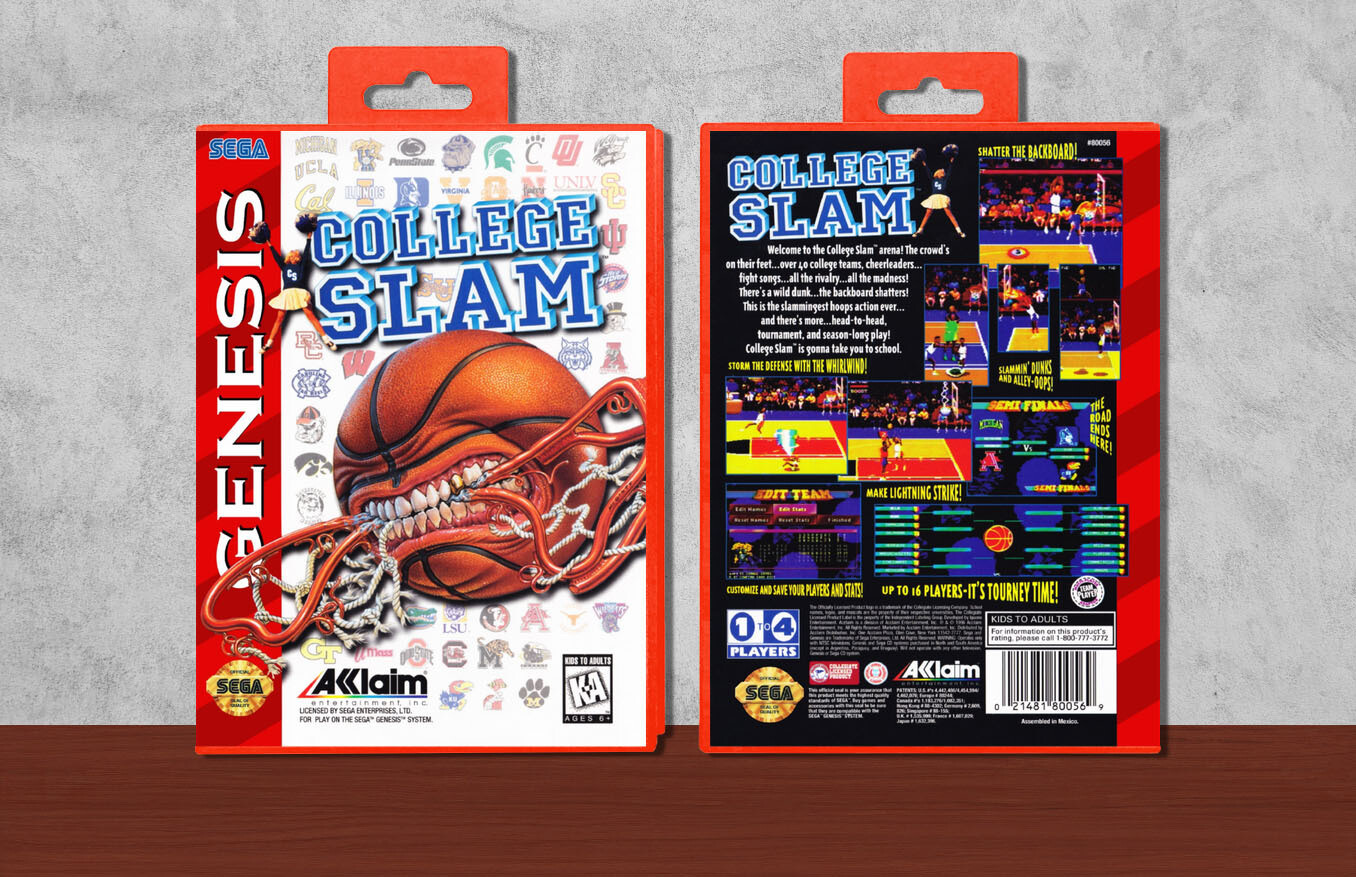 College Slam, Case Color: Red