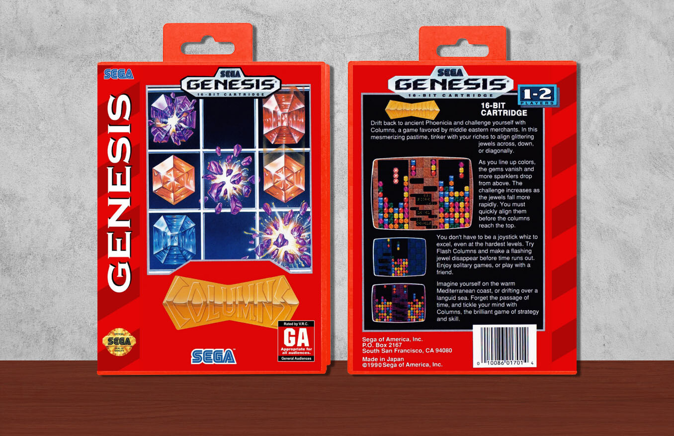 Columns, Case Color: Red