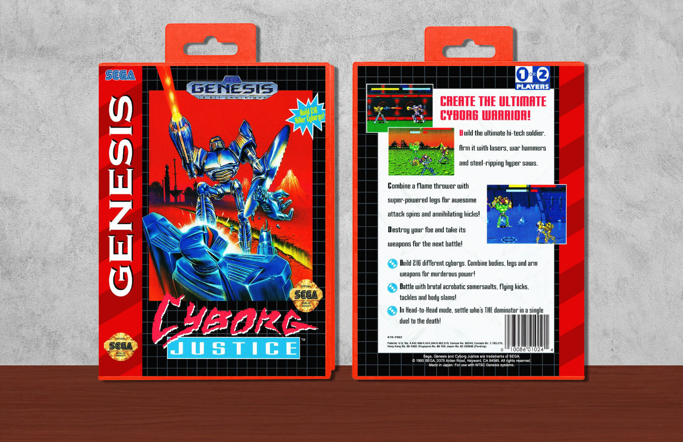 Cyborg Justice, Case Color: Red