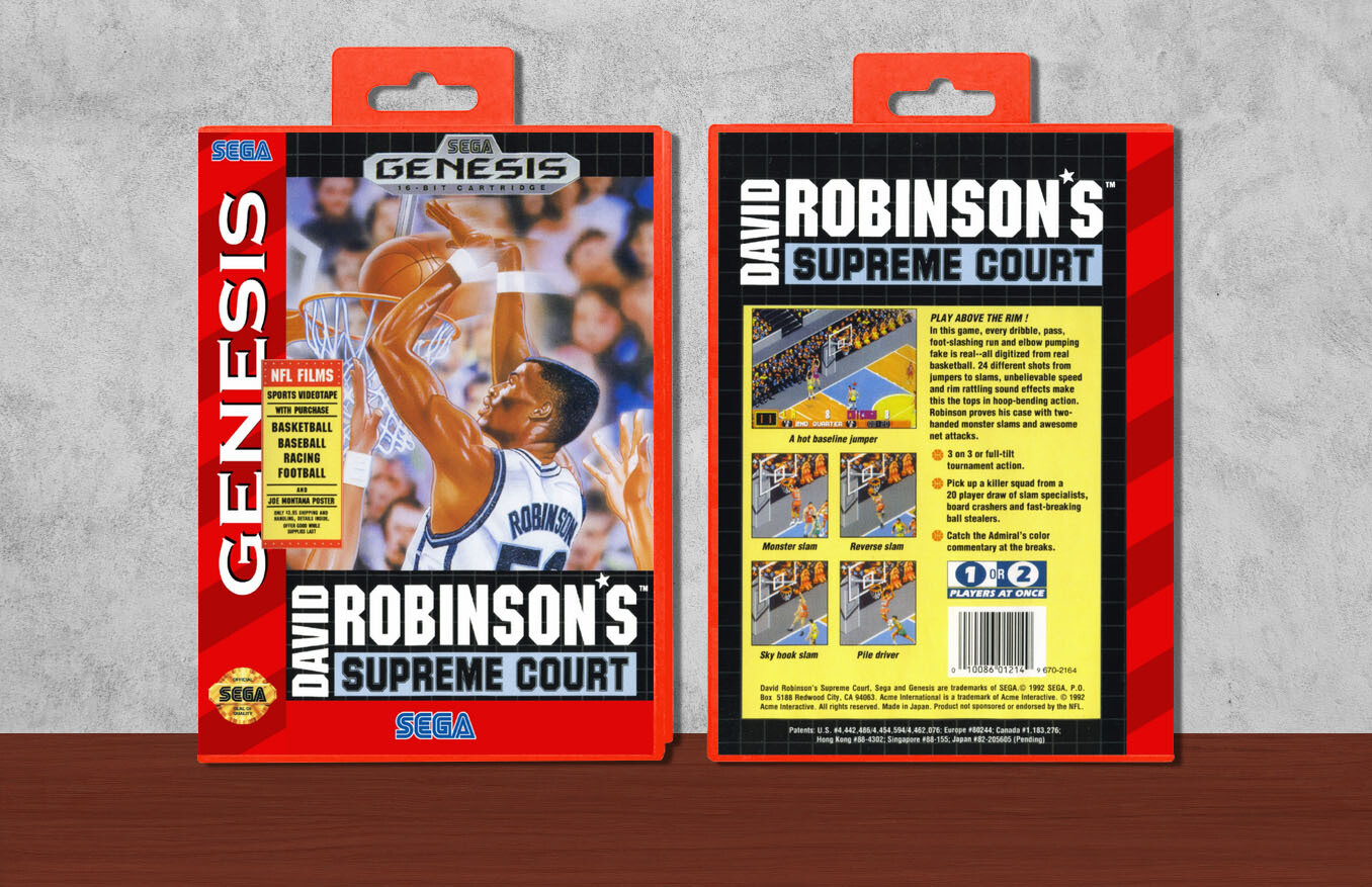 David Robinson&#39;s Supreme Court, Case Color: Red