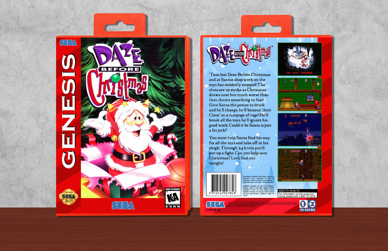 Daze Before Christmas, Case Color: Red