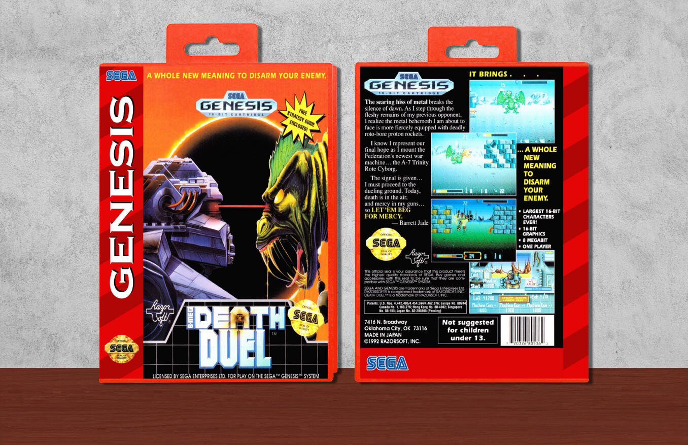 Death Duel, Case Color: Red