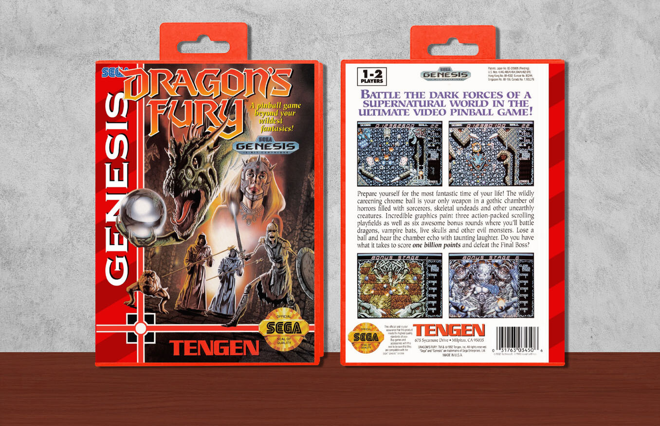 Dragon&#39;s Fury, Case Color: Red