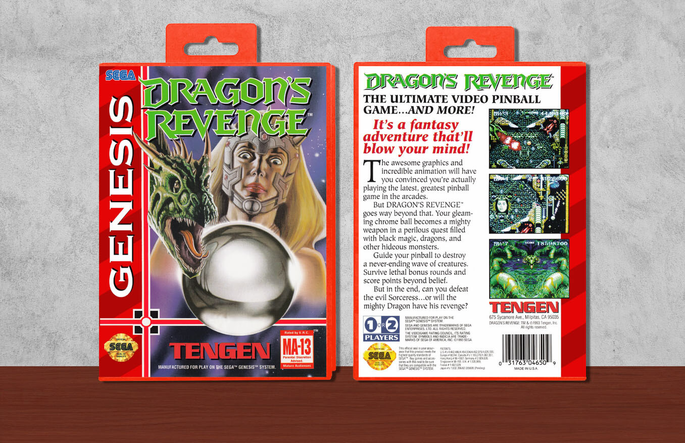 Dragon&#39;s Revenge, Case Color: Red