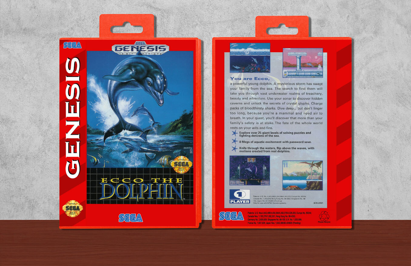 Ecco the Dolphin, Case Color: Red