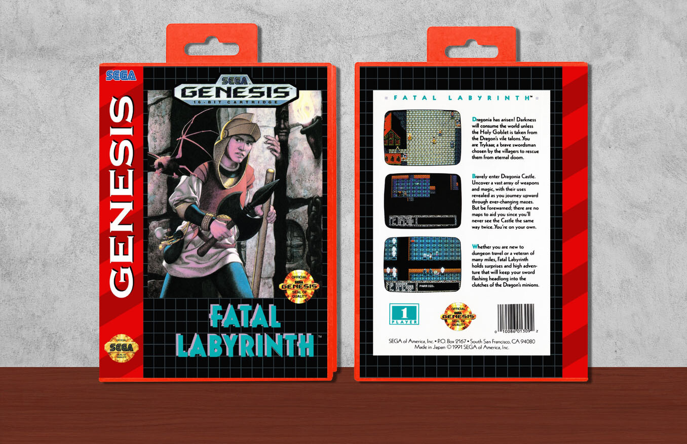 Fatal Labyrinth, Case Color: Red