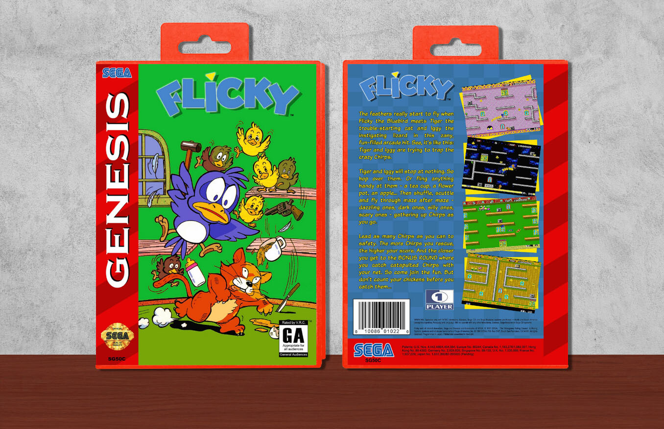 Flicky, Case Color: Red