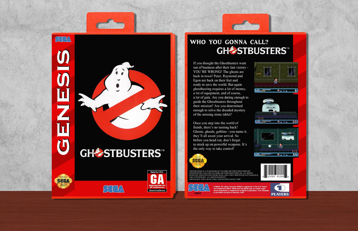 Ghostbusters, Case Color: Red