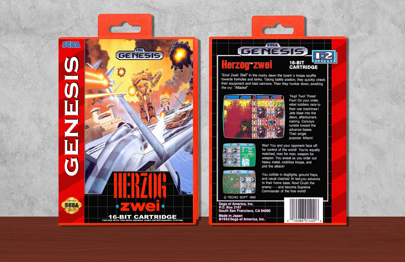 Herzog Zwei, Case Color: Red