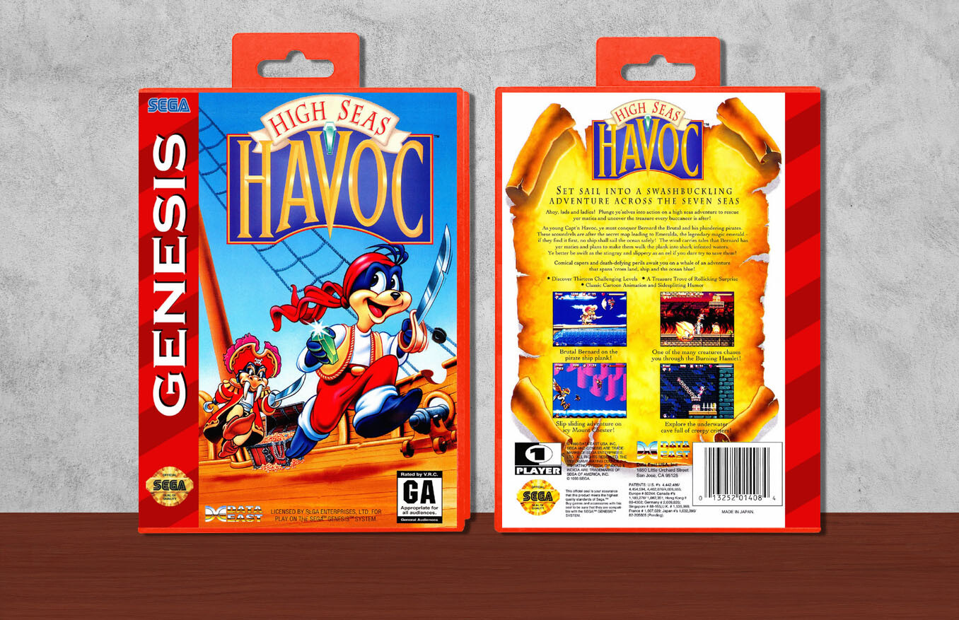 High Seas Havoc, Case Color: Red