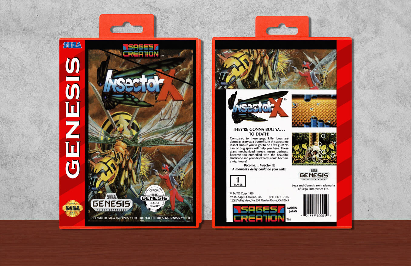 Insector X, Case Color: Red