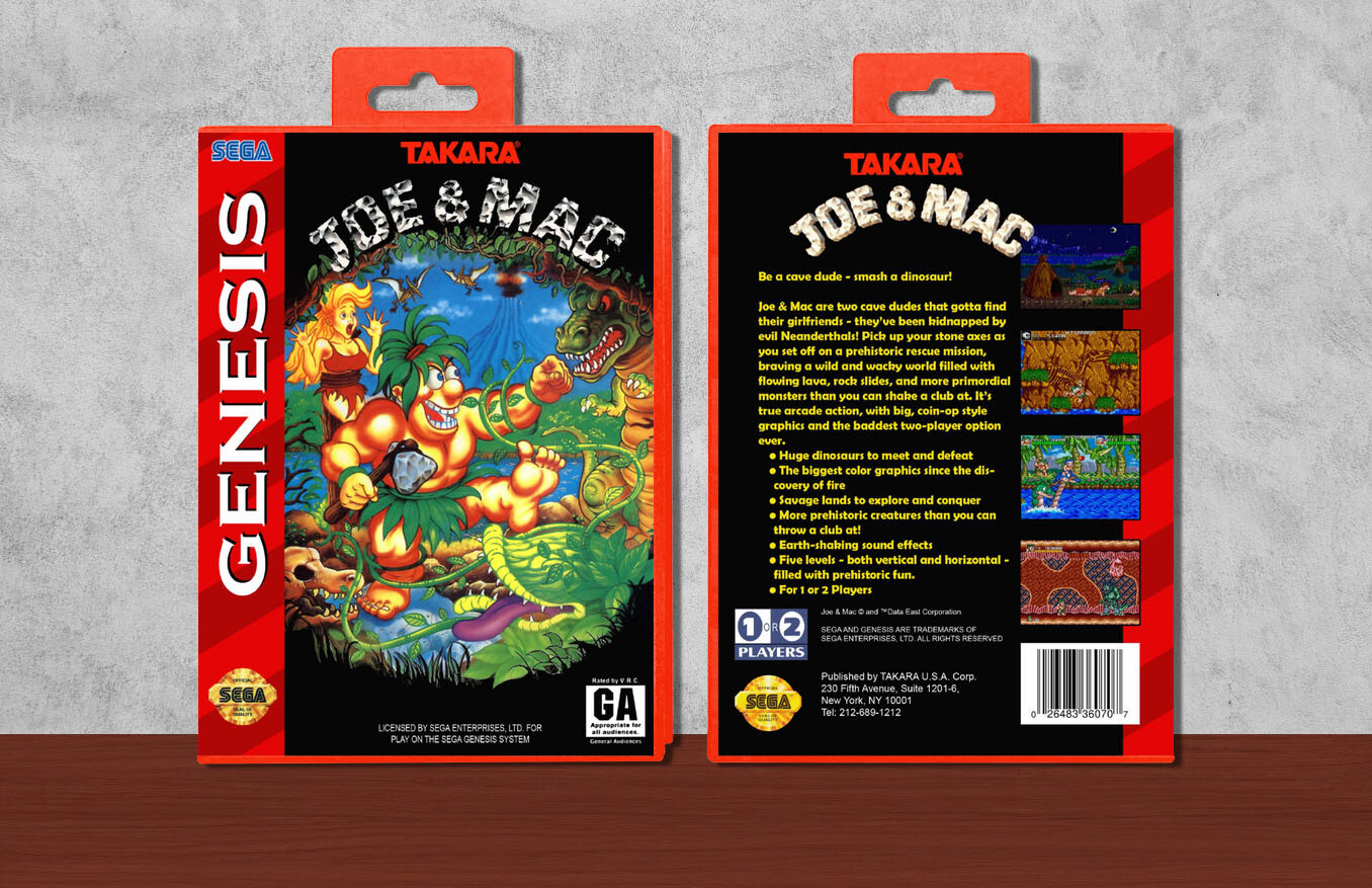 Joe &amp; Mac, Case Color: Red