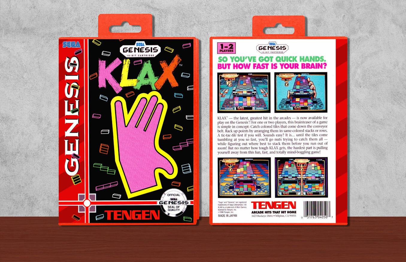 Klax, Case Color: Red