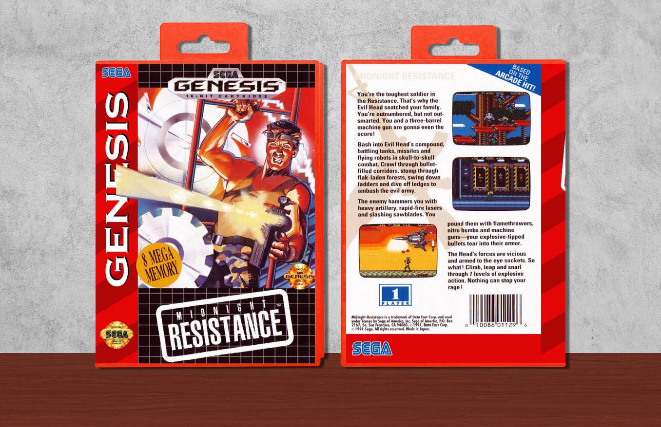 Midnight Resistance, Case Color: Red