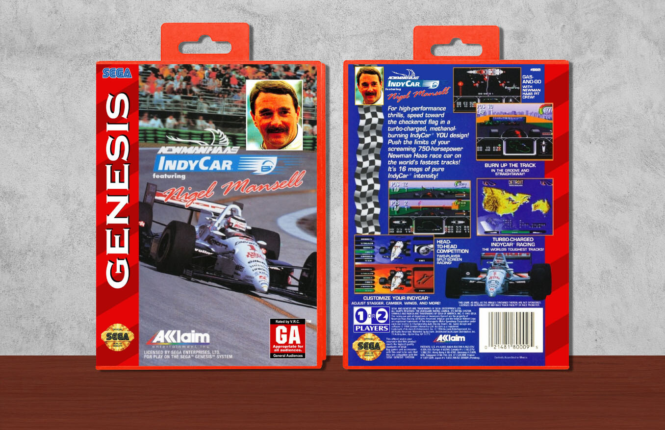 Newman/Haas IndyCar featuring Nigel Mansell, Case Color: Red