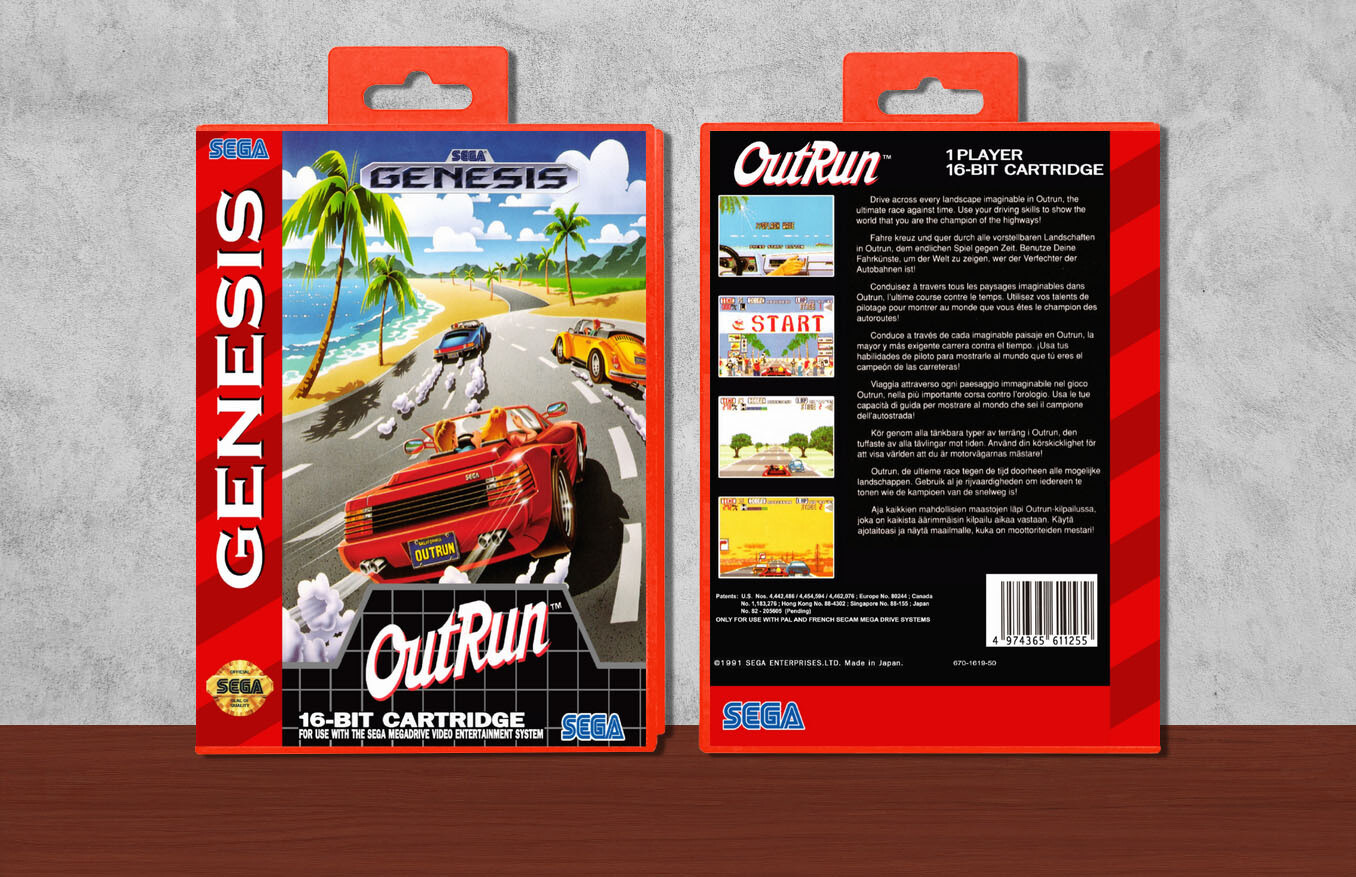 OutRun, Case Color: Red