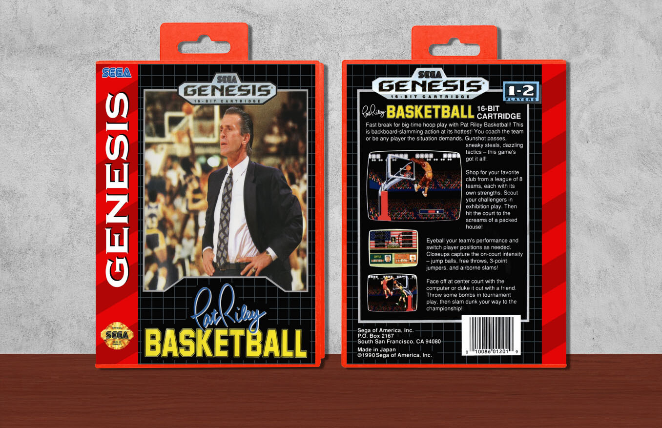 Pat Riley Basketball, Case Color: Red