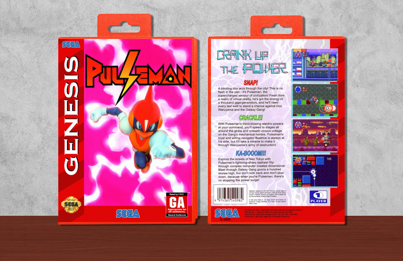 Pulseman, Case Color: Red