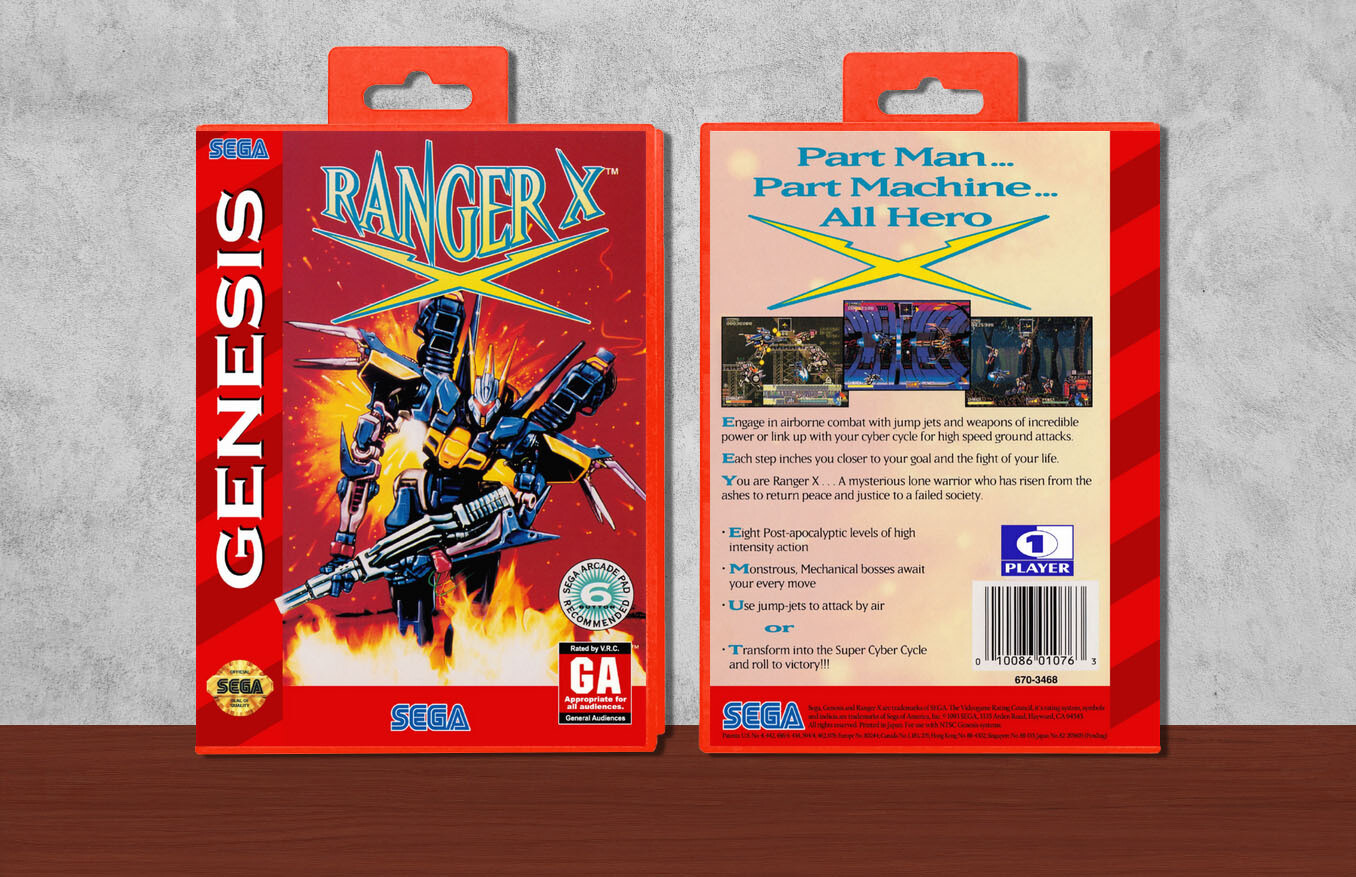 Ranger X, Case Color: Red