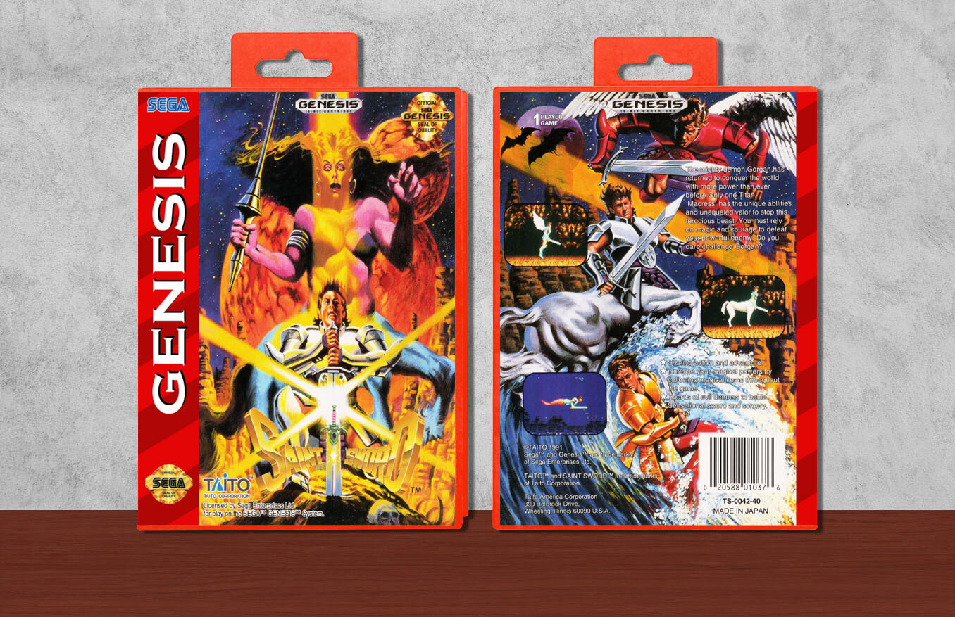 Saint Sword, Case Color: Red