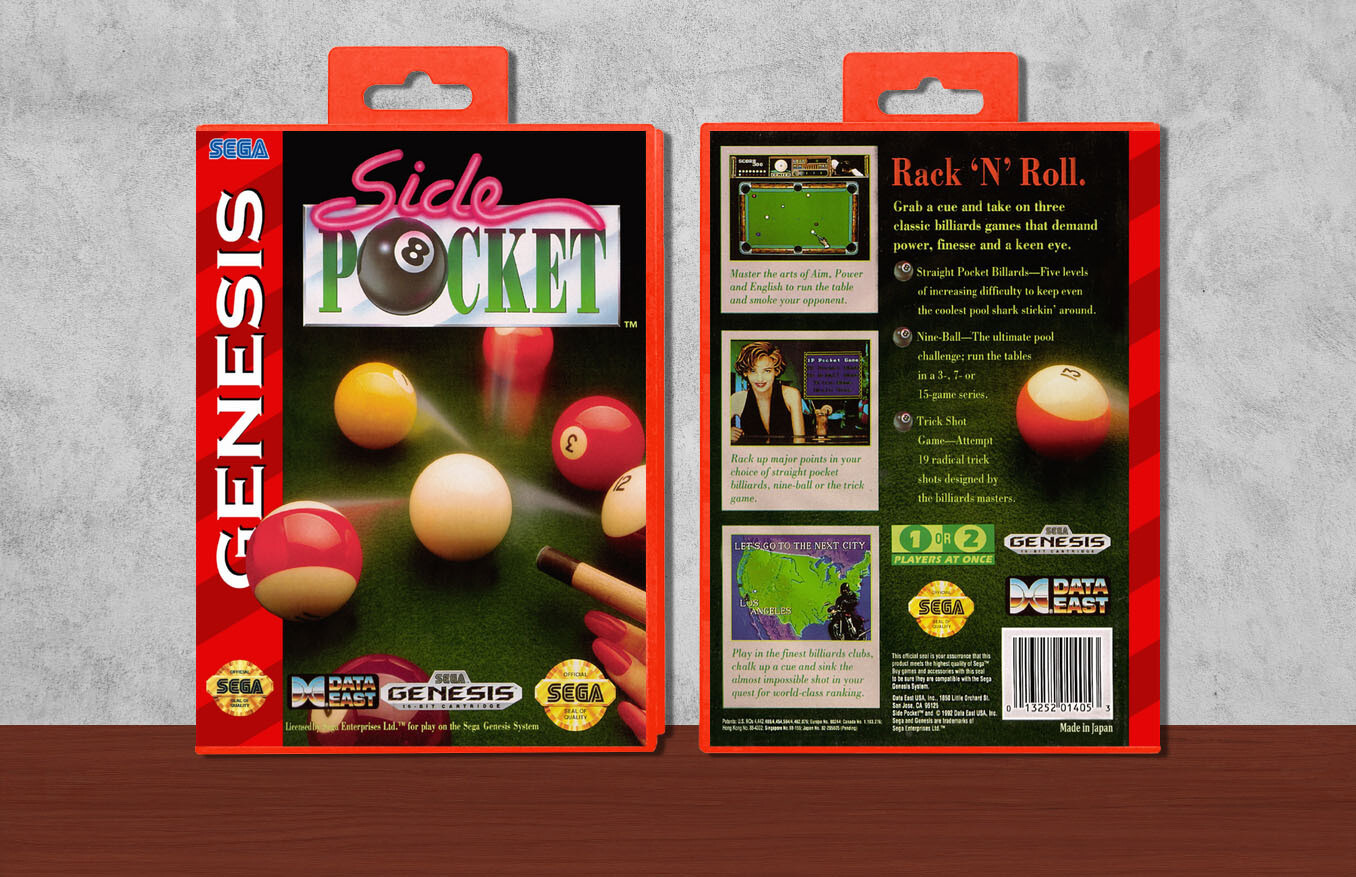 Side Pocket, Case Color: Red