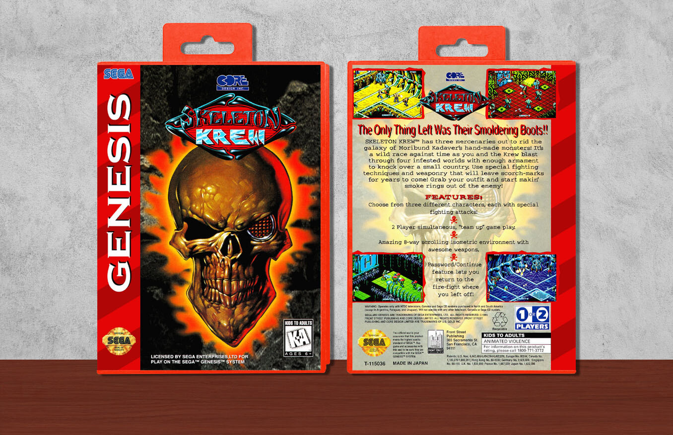 Skeleton Krew, Case Color: Red