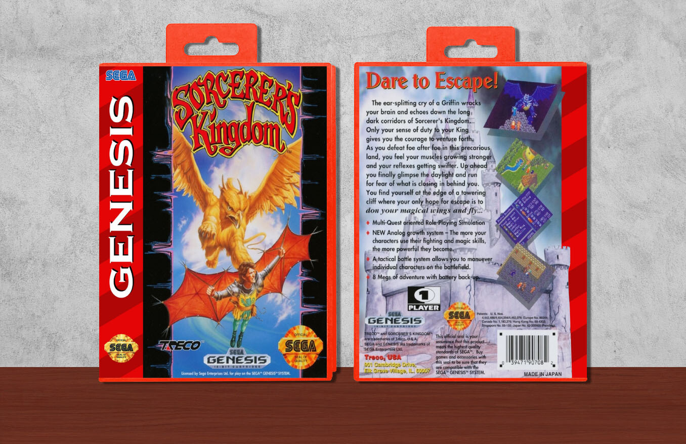 Sorcerer&#39;s Kingdom, Case Color: Red