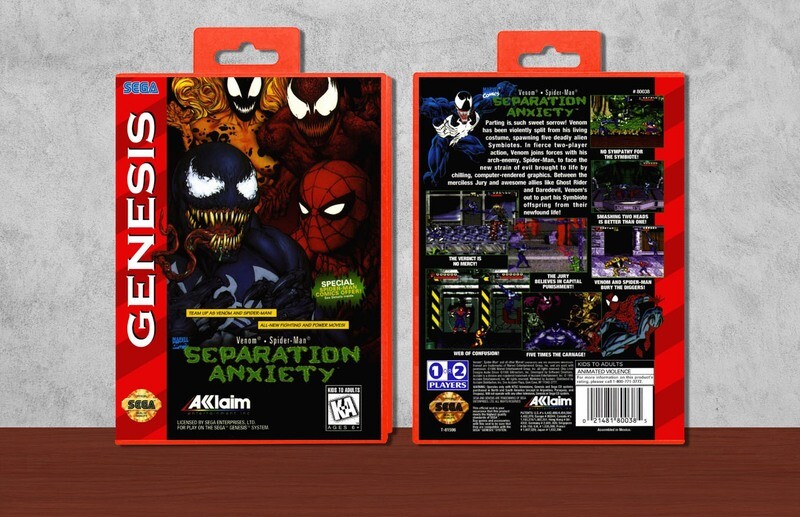 Spider-Man and Venom: Separation Anxiety, Case Color: Red