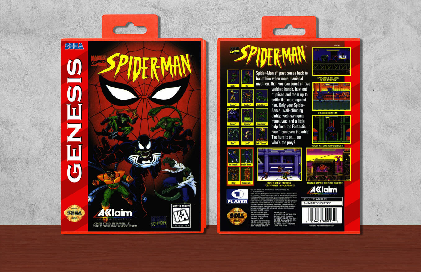 Spider-Man: The Animated Series, Case Color: Red