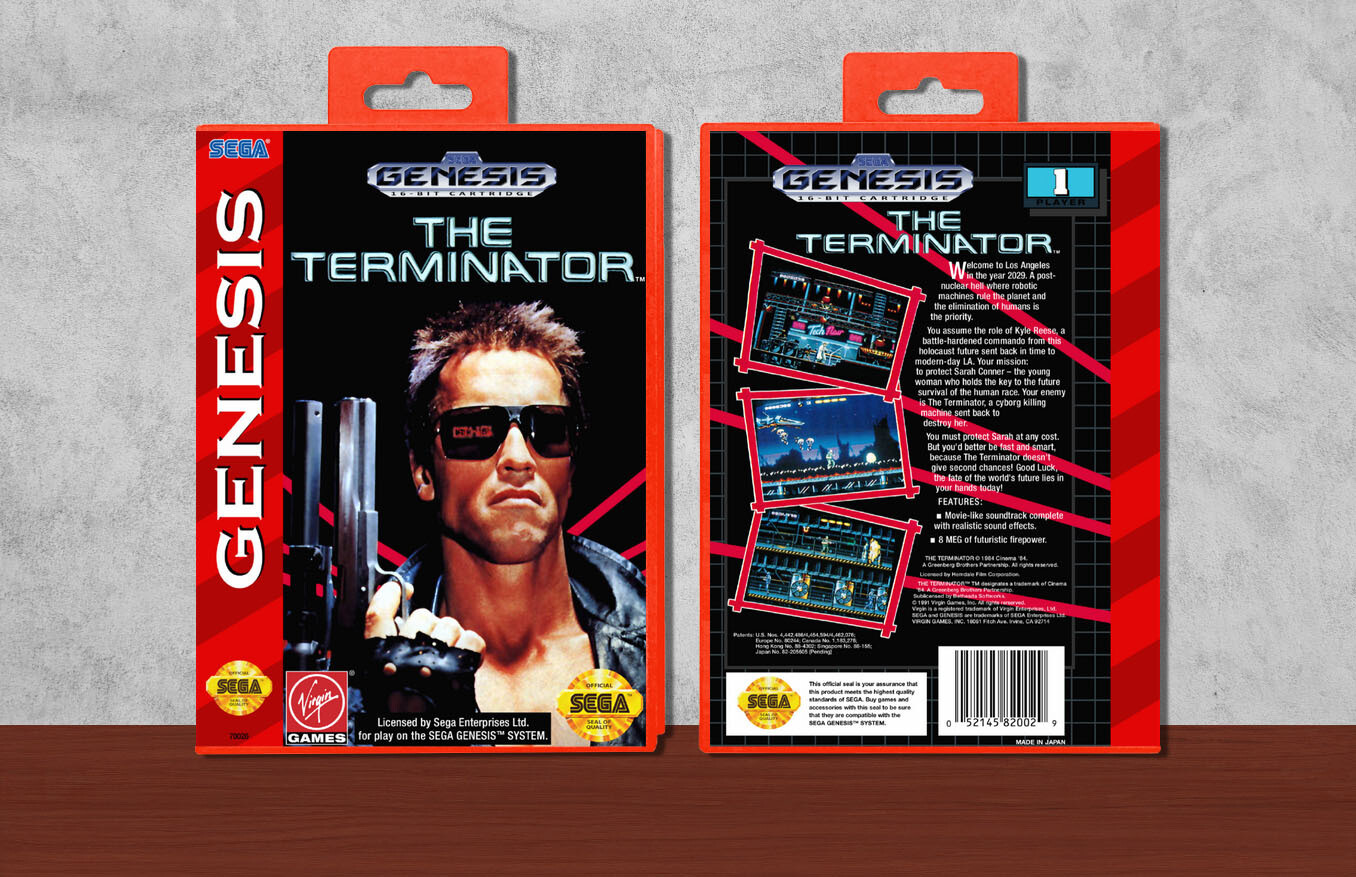 The Terminator, Case Color: Red