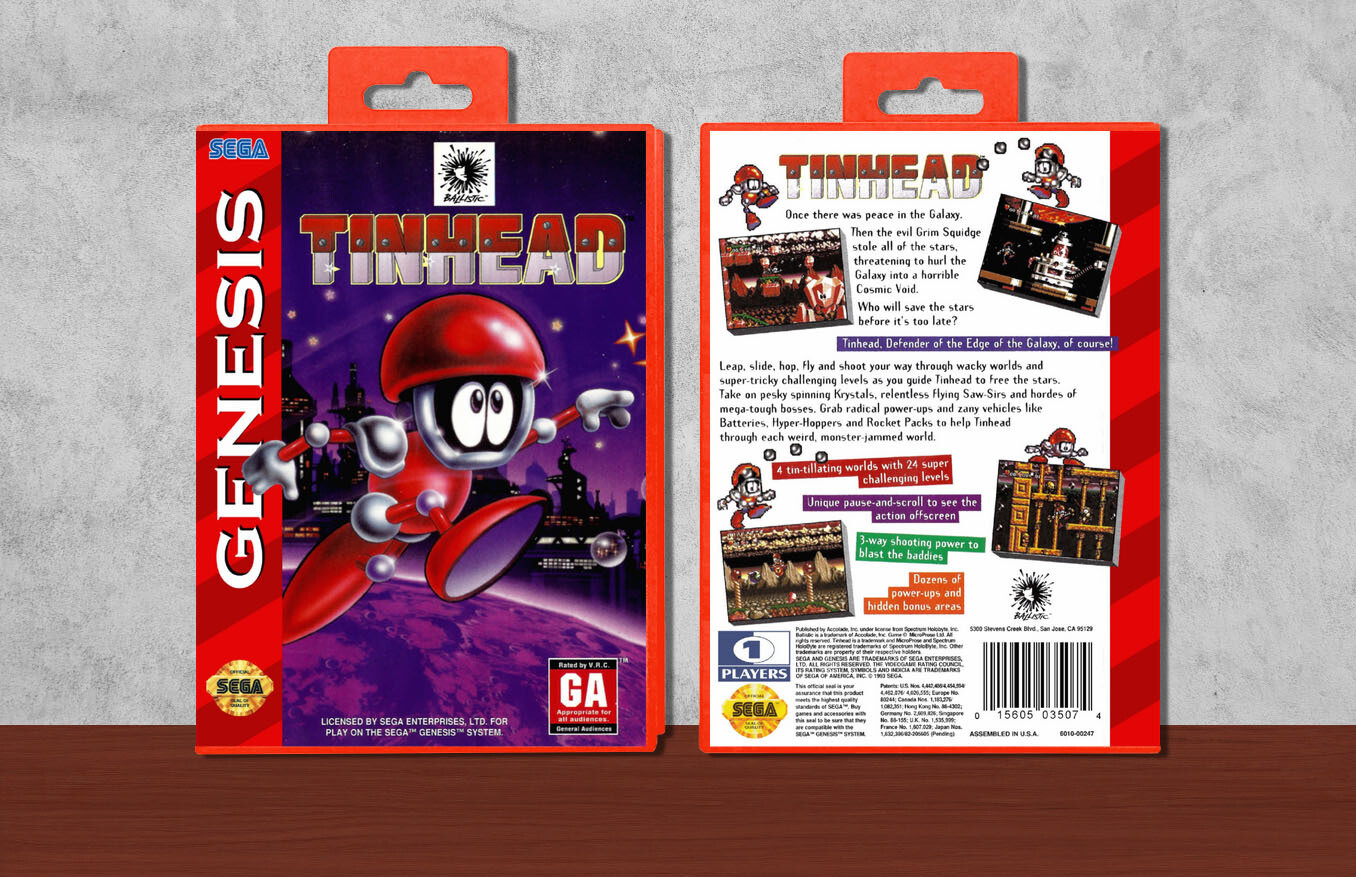 Tinhead, Case Color: Red