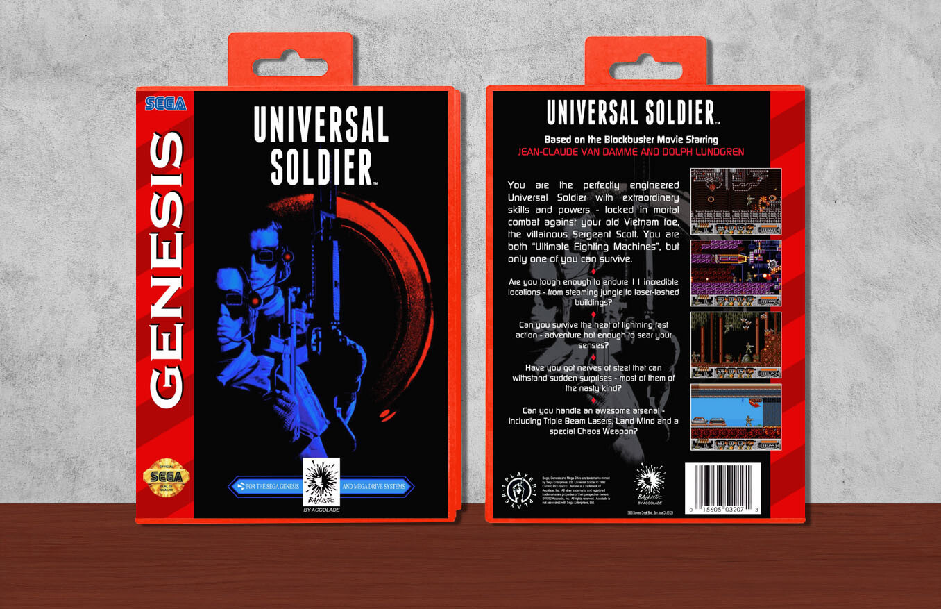 Universal Soldier, Case Color: Red